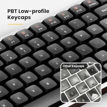 LOFREE Flow84 Low Profile Mechanical Keyboard Offers Customization