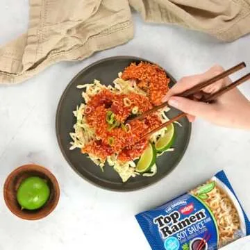 Nissin Top Ramen Noodle Soup in Soy Sauce Flavor