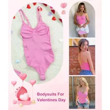 SHAPERX Seamless Tummy Control Bodysuit for Women