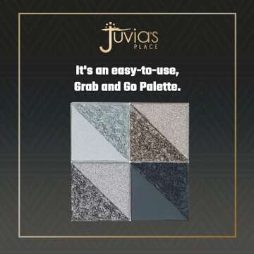 Juvia's Place Rebel Quad Grey Eyeshadow Palette