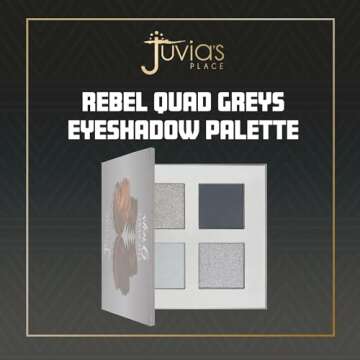 Juvia's Place Rebel Quad Grey Eyeshadow Palette