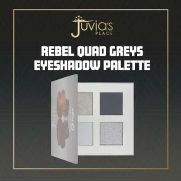 Juvia's Place Rebel Quad Grey Eyeshadow Palette