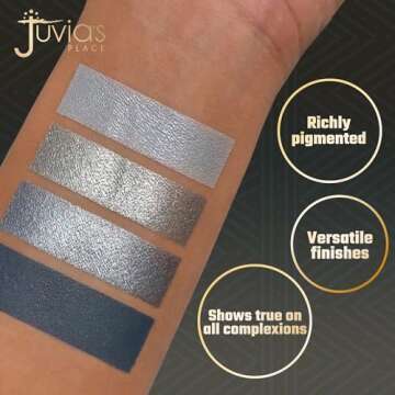 Juvia's Place Rebel Quad Grey Eyeshadow Palette