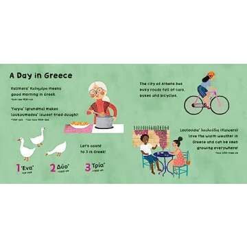 Our World: Greece Bilingual Book for Kids - Explore Culture