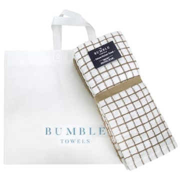 Premium Kitchen Towels Set - Highly Absorbent Cotton Dish Towels