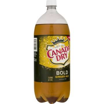 Canada Dry Bold Ginger Ale, 2 Liters Bottle