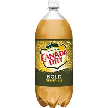Canada Dry Bold Ginger Ale, 2 Liters Bottle