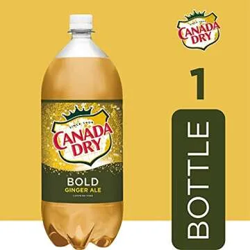 Canada Dry Bold Ginger Ale, 2 Liters Bottle