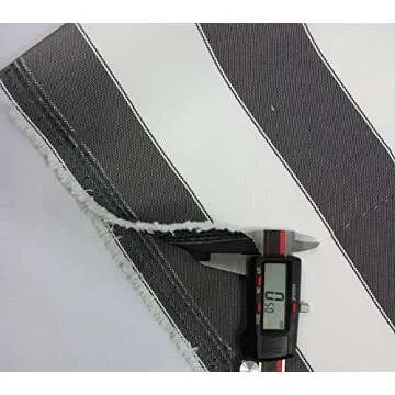 Durable Mybecca Stripe Canvas Fabric - 600 Denier, Indoor/Outdoor