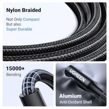 UGREEN Lightning to 3.5mm Adapter for iPhone - Black