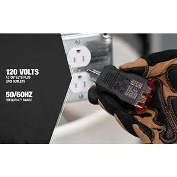 Southwire GFCI Receptacle Tester - Reliable and Compact Tool