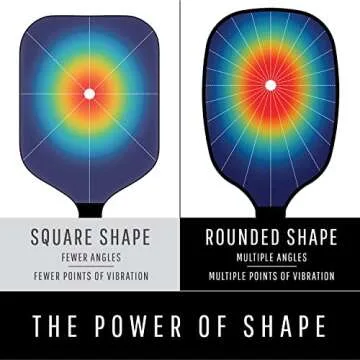 TMPR Sports Ascend XT - Pickleball Paddle, Red, Medium Weight (7.5-7.6 oz)