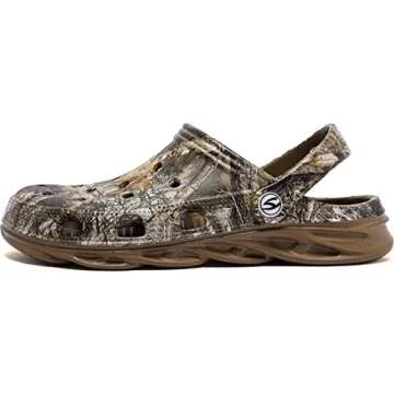 HOBIBEAR Unisex Garden Clogs Shoes Slippers Sandals for Men (Khaki,Women 11.5/Men 10)