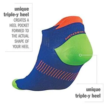 Balega Hidden Dry Moisture Wicking Performance No Show Athletic Running Socks for Men and Women (1 Pair), Small, New Black