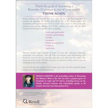 Becoming the Woman God Wants Me to Be: A 90-Day Guide to Living the Proverbs 31 Life