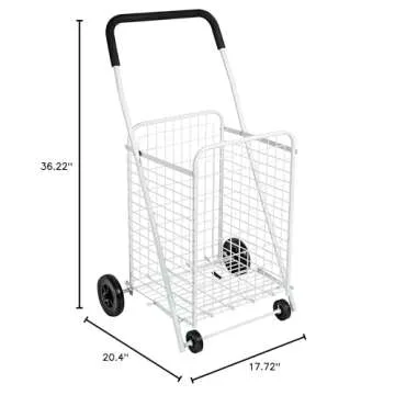 Honey-Can-Do Utility Cart for Easy Transport