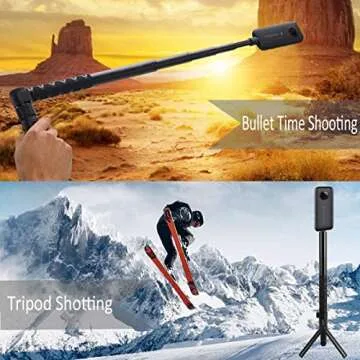 Handheld Selfie Stick for Insta360 Bullet Time Bundle