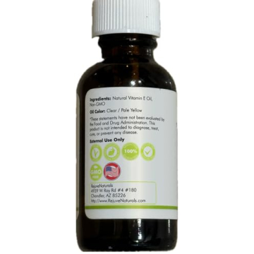 Pure Vitamin E Oil for Skin Repair & Youthful Glow