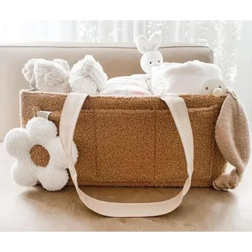 Cute and Soft Baby Daisy Pacifier Holder 2 Pack