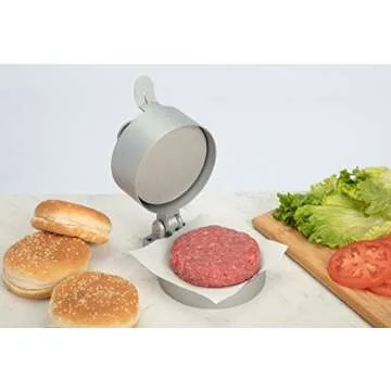 Cuisinart CABP-300 Adjustable Burger Press, Makes 1/4lb to 3/4lb Patties