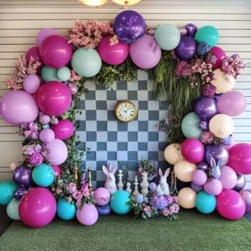 Pastel Purple Pink Balloon Arch Kit For Any Celebration