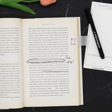 Premium Transparent Sticky Notes Set for Easy Annotation