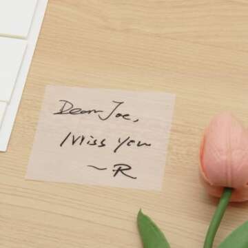 Premium Transparent Sticky Notes Set for Easy Annotation