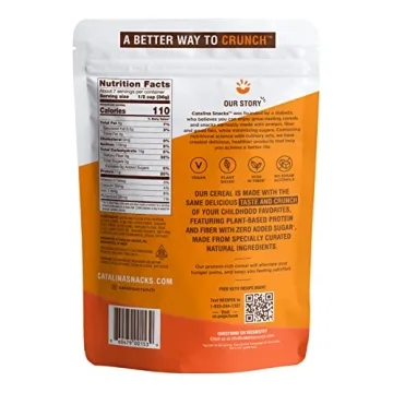 Catalina Crunch Maple Waffle Cereal - Vegan, Low Carb, Great Taste