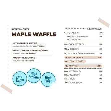 Catalina Crunch Maple Waffle Cereal - Vegan, Low Carb, Great Taste