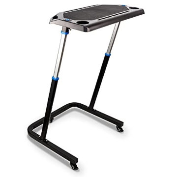 Alpcour Bike Trainer Fitness Desk – Portable Multi-tasking Workstation Table for Cycling and Exerc...
