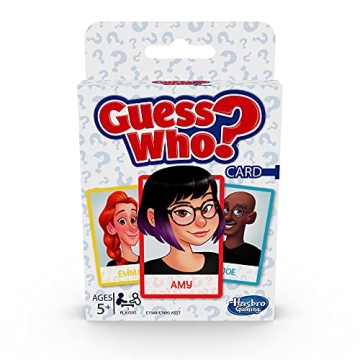 Hasbro Gaming Guess Who? Card Game for Kids Ages 5 and Up, 2 Player Guessing Game
