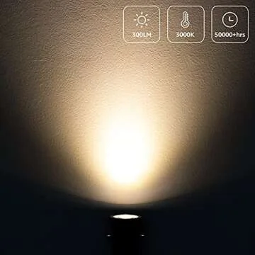 SUNVIE 2 Pack LED Spot Lights Indoor for Plants Uplights Lamp Accent Lighting Decor 120V Warm White Up Spotlight 5.9 FT Cord with Floor Foot Switch (Base and Stake Included)