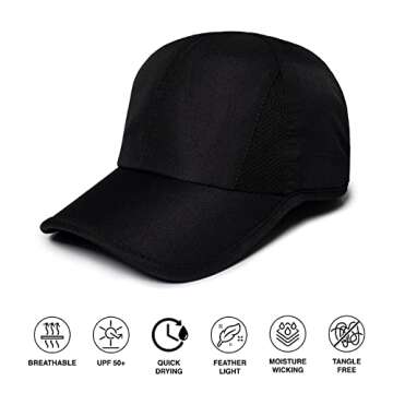 Ponyflo Active Ponytail Hat for Women - Stylish & Functional
