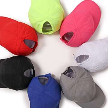 Ponyflo Active Ponytail Hat for Women - Stylish & Functional