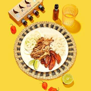 Global Hot Sauces Tour - Four Unique Flavors Gift Set