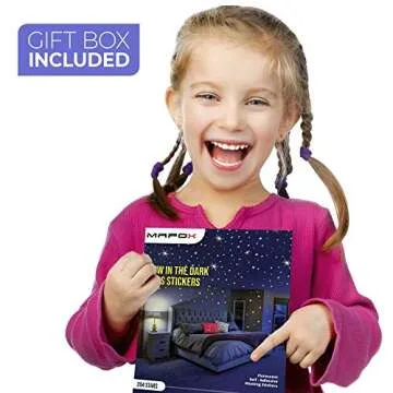 Glow in The Dark Stars - Bright Ceiling & Wall Stickers