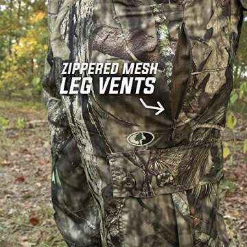 Mossy Oak Camo Lightweight Hunting Pants for Men
