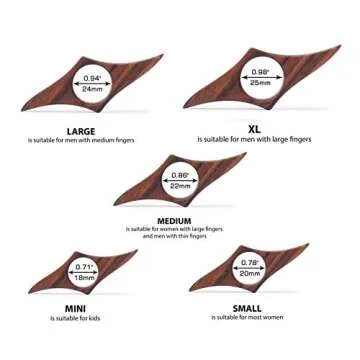 TILISMA Page Holder - Handmade Walnut Thumb Bookmark