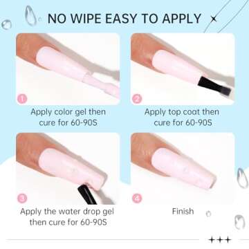 SUPWEE Clear 3D Nail Gel Sculpting for Creative Nail Art