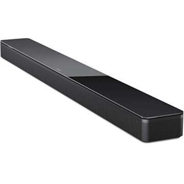 Bose Smart Soundbar 700: Premium Bluetooth Soundbar with Alexa Voice Control Built-in, Black