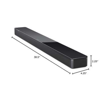 Bose Smart Soundbar 700: Premium Bluetooth Soundbar with Alexa Voice Control Built-in, Black