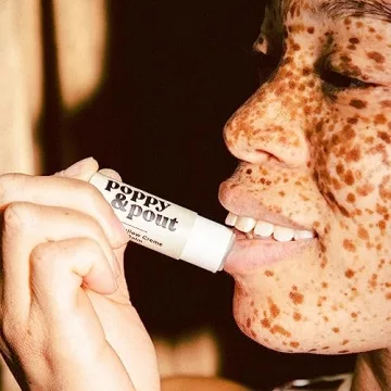 Poppy & Pout Marshmallow Creme Jumbo Lip Balm - Eco-Friendly