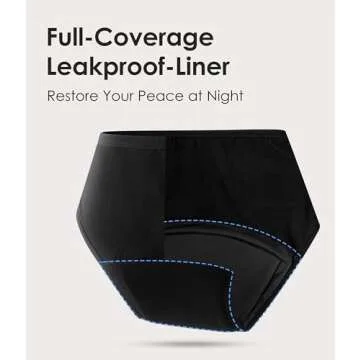 YESWEL Women's Leak-Proof Incontinence Underwear, 100ml