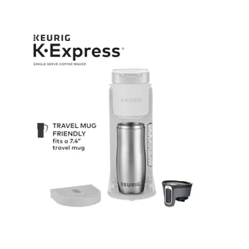 Keurig K-Express Coffee Maker in Warm Stone