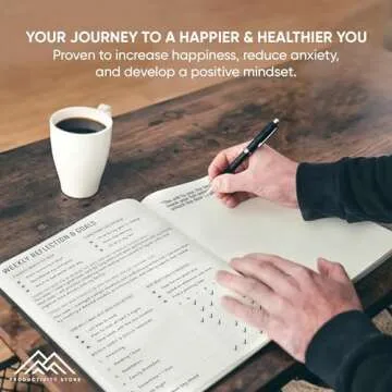 Best Daily Journal for Men & Women for Mindfulness, Productivity, Happiness & Self Care | Gratitude Journal, Affirmation Journal, Positivity Journal, Manifestation Journal, Self-Care Journal, Habit Tracker & Daily Journal with Prompts (Pink)