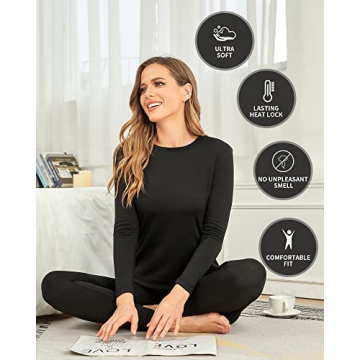 Comfortable WEERTI Women's Thermal Underwear for Winter
