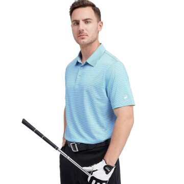 Stylish Golf Shirts for Men - Ultimate Comfort & Performance