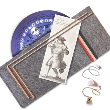 FM&OT Handmade Dowsing Rods - 99.9% Pure Copper with Pendulum