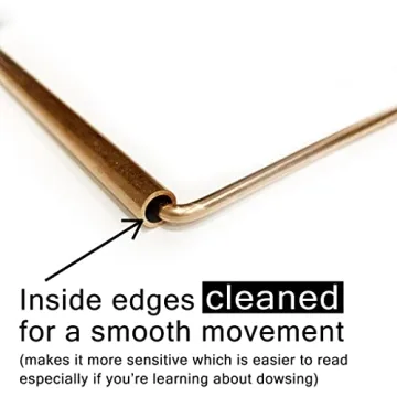 FM&OT Copper Dowsing Rods - Water Divining, Ghost Hunting