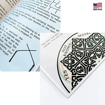 FM&OT Copper Dowsing Rods - Water Divining, Ghost Hunting